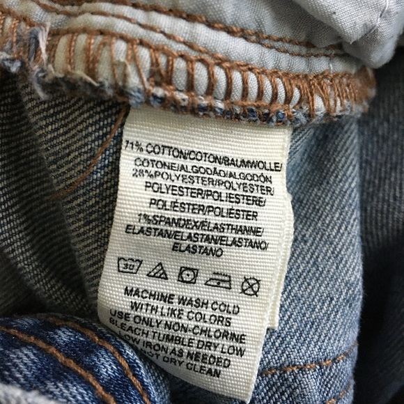 Free People Skinny Jean Womens 28 Distressed Fray Hem - Picture 7 of 12